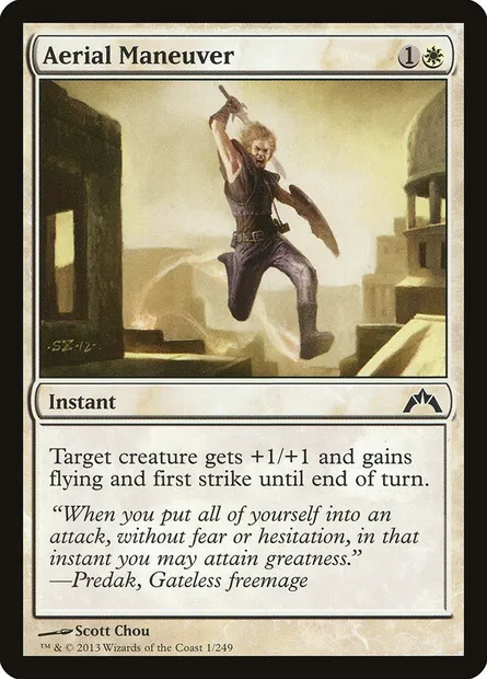 Aerial Maneuver, Magic card GTC 1 — Gatecrash set