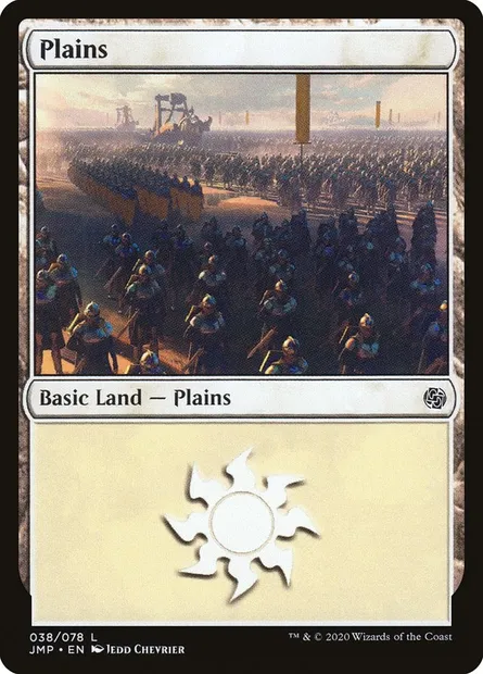 Plains, Magic card JMP 38 — Jumpstart set