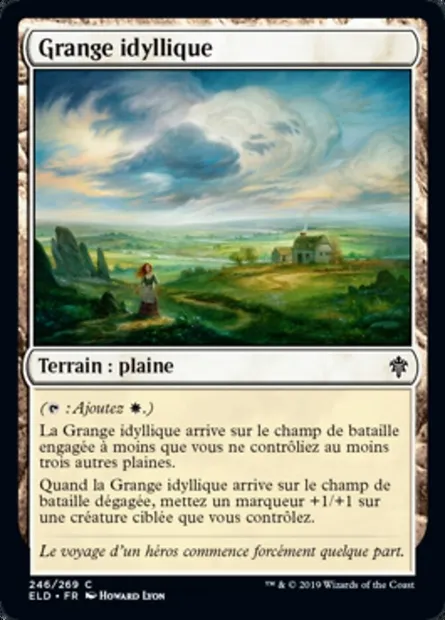 Grange idyllique, carte Magic ELD 246 — extension Throne of Eldraine