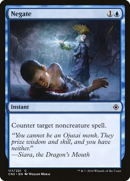Negate, Magic card CN2 117 — Conspiracy: Take the Crown set