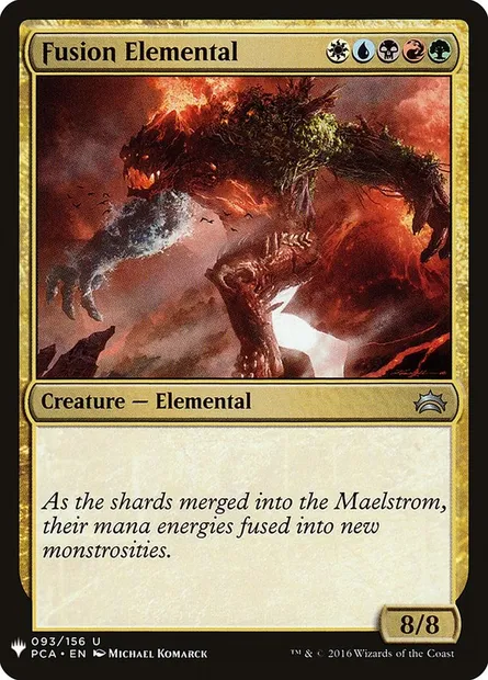 Fusion Elemental, Magic card PLST PCA-93 — The List set
