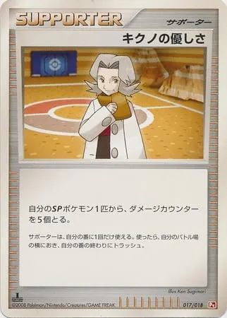 Bertha's Warmth, Pokémon card PT 017 — Infernape SP Half Deck set