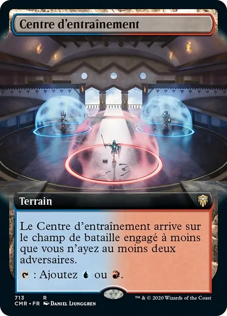 Centre d'entraînement, carte Magic CMR 713 — extension Commander Legends