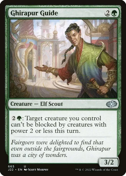 Ghirapur Guide, Magic card J22 665 — Jumpstart 2022 set