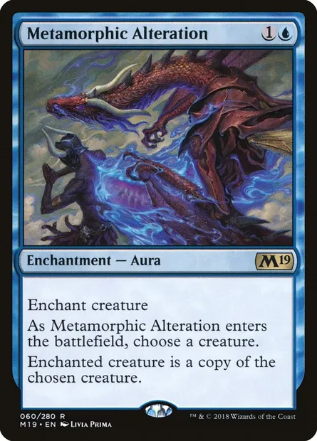 Metamorphic Alteration, Magic card M19 60 — Core Set 2019 set