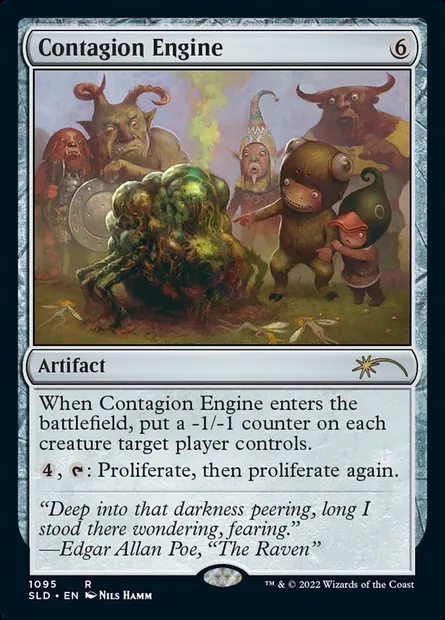 Contagion Engine, Magic card SLD 1095 — Secret Lair Drop set