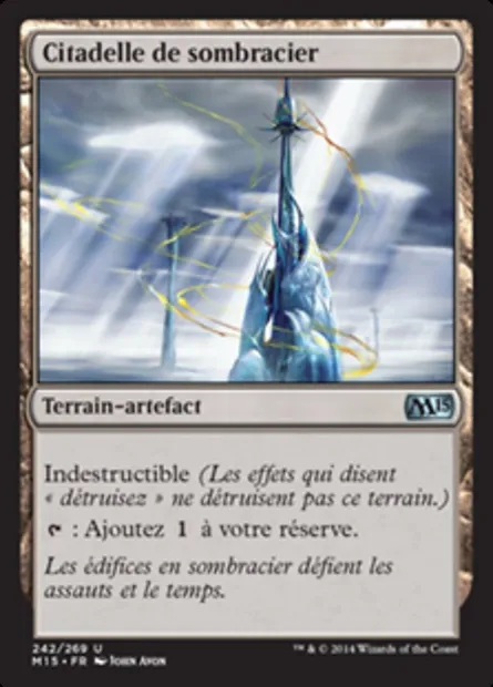 Citadelle de sombracier, carte Magic M15 242 — extension Magic 2015