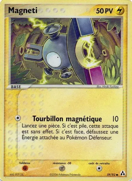 Magnéti, carte Pokémon LM 59 — extension EX Créateurs de légendes
