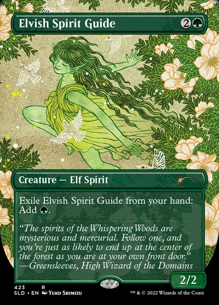 Elvish Spirit Guide, Magic card SLD 423 — Secret Lair Drop set