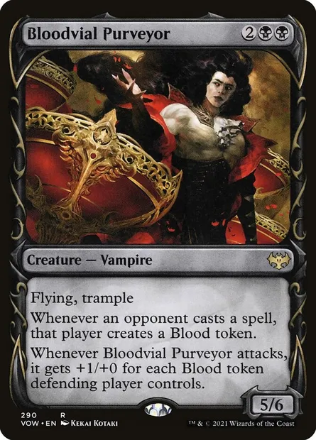 Bloodvial Purveyor, Magic card VOW 290 — Innistrad: Crimson Vow set