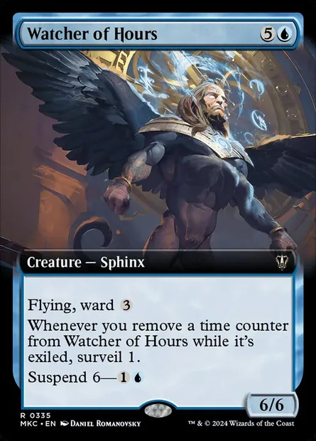 Watcher of Hours, Magic card MKC 335 — Murders at Karlov Manor Commander set