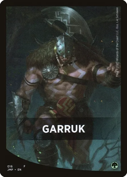 Garruk, carte Magic FJMP 16 — extension Jumpstart Front Cards
