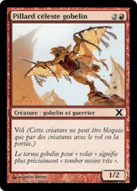 Pillard céleste gobelin, carte Magic 10E 210 — extension Dixième édition