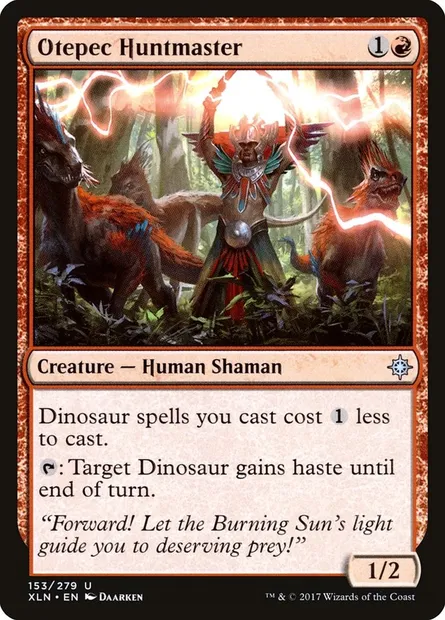 Otepec Huntmaster, Magic card XLN 153 — Ixalan set