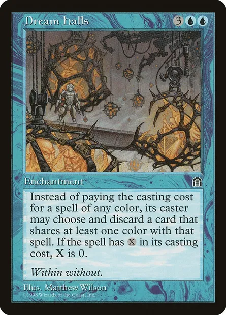 Dream Halls, Magic card STH 28 — Stronghold set