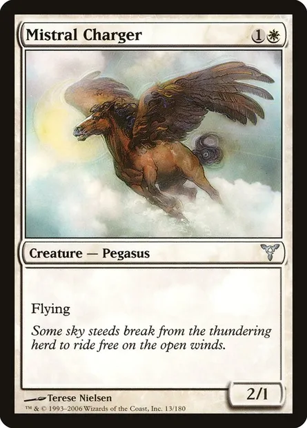 Batailleur de mistral, carte Magic DIS 13 — extension Discorde