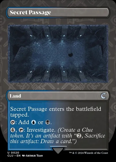 Secret Passage, carte Magic CLU 20 — extension Ravnica: Clue Edition