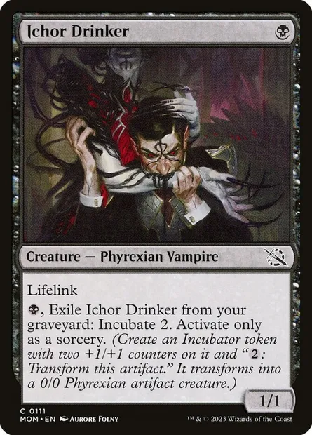 Ichor Drinker, Magic card MOM 111 — March of the Machine set