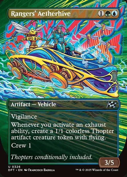 Rangers' Aetherhive, Magic card DFT 326 — Aetherdrift set