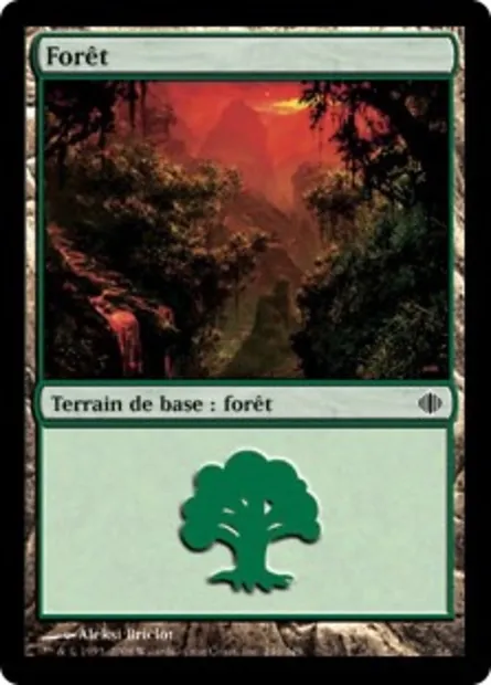 Forêt, carte Magic ALA 246 — extension Les éclats d'Alara