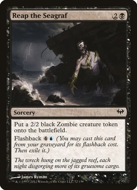 Reap the Seagraf, Magic card DKA 72 — Dark Ascension set