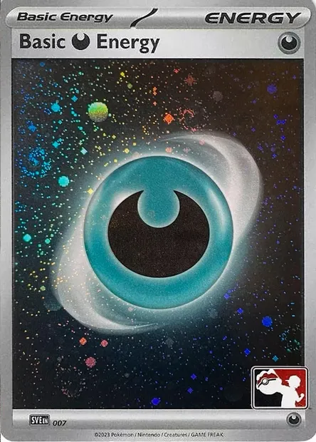 Basic Darkness Energy, Pokémon card PPS 007-4 — Play! Pokémon Prize Pack Series set