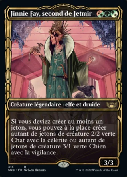 Jinnie Fay, second de Jetmir, carte Magic SNC 313 — extension Les rues de la Nouvelle-Capenna