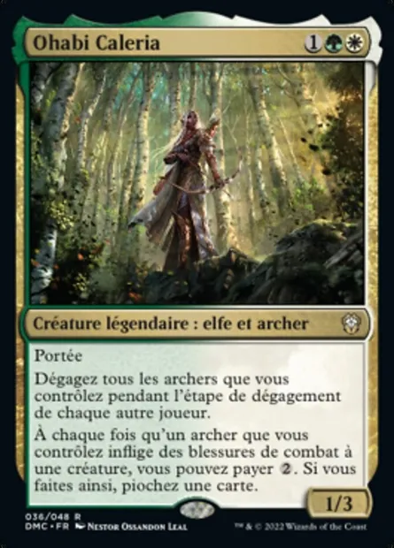 Ohabi Caleria, carte Magic DMC 36 — extension Dominaria United Commander
