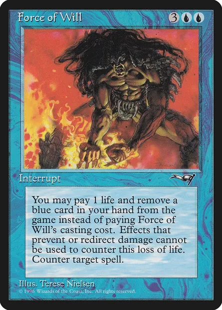 Force of Will, Magic card ALL 28 — Alliances set