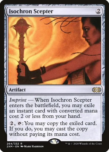 Isochron Scepter, Magic card 2XM 264 — Double Masters set