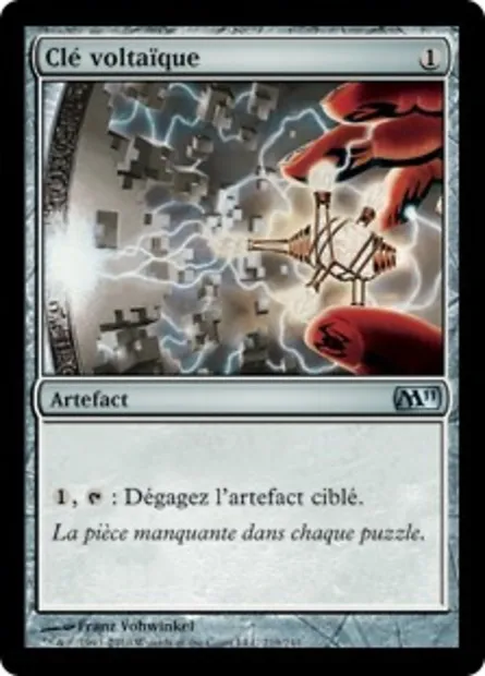 Clé voltaïque, carte Magic M11 219 — extension Magic 2011