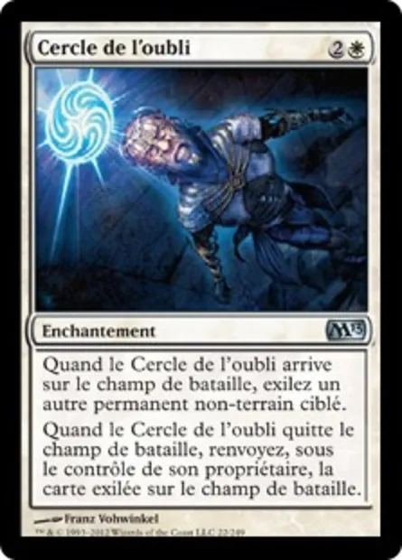 Cercle de l'oubli, carte Magic M13 22 — extension Magic 2013