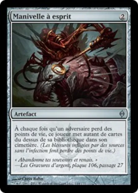 Manivelle à esprit, carte Magic NPH 144 — extension La Nouvelle Phyrexia