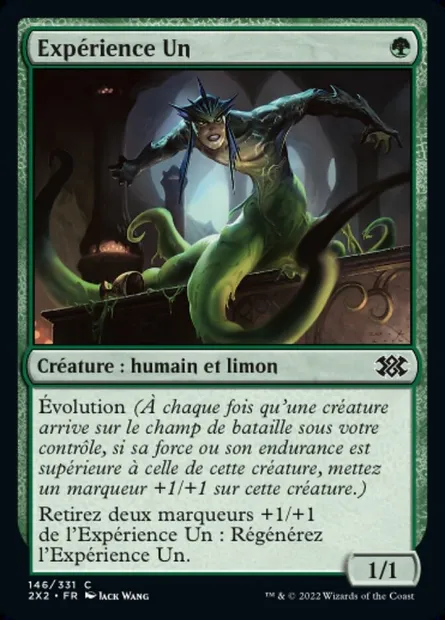 Expérience Un, carte Magic 2X2 146 — extension Double Masters 2022