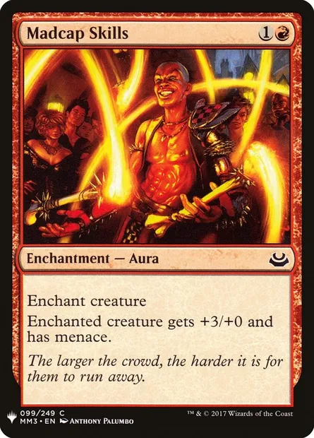 Madcap Skills, Magic card PLST MM3-99 — The List set