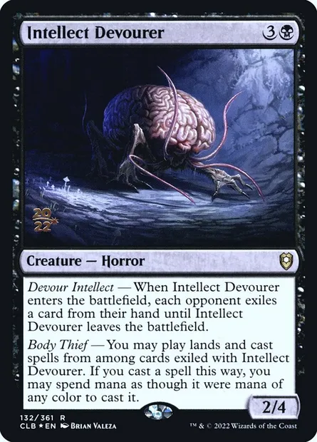 Intellect Devourer, Magic card PCLB 132s — Battle for Baldur's Gate Promos set