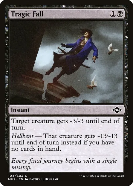 Tragic Fall, Magic card MH2 104 — Modern Horizons 2 set