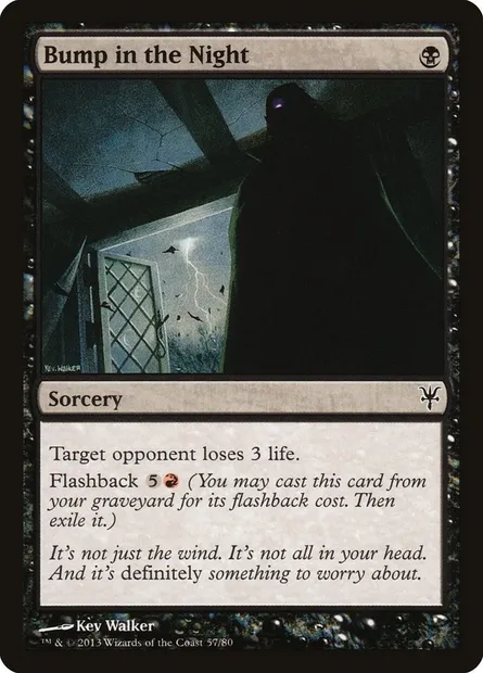 Bruits nocturnes, carte Magic DDK 57 — extension Duel Decks: Sorin vs. Tibalt