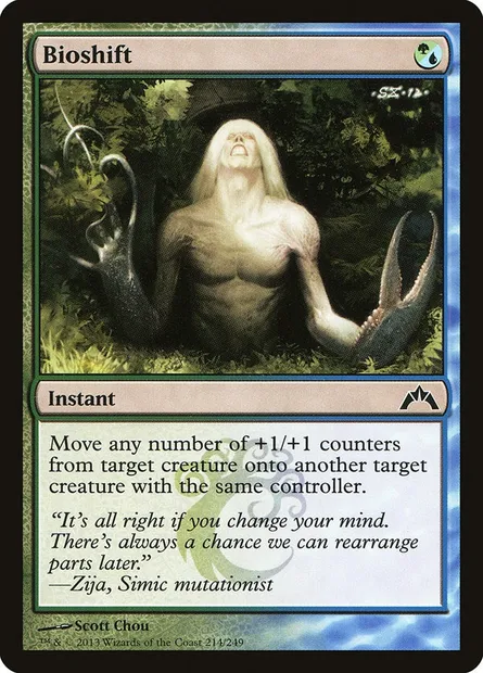 Bioshift, Magic card GTC 214 — Gatecrash set