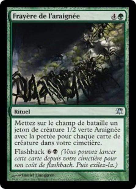 Frayère de l'araignée, carte Magic ISD 203 — extension Innistrad