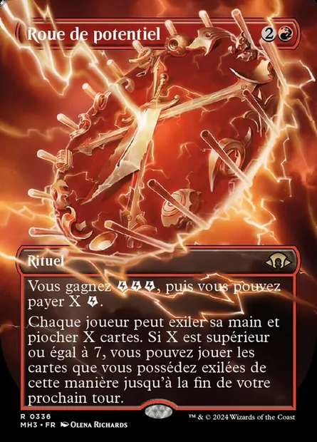 Roue de potentiel, carte Magic MH3 336 — extension Modern Horizons 3