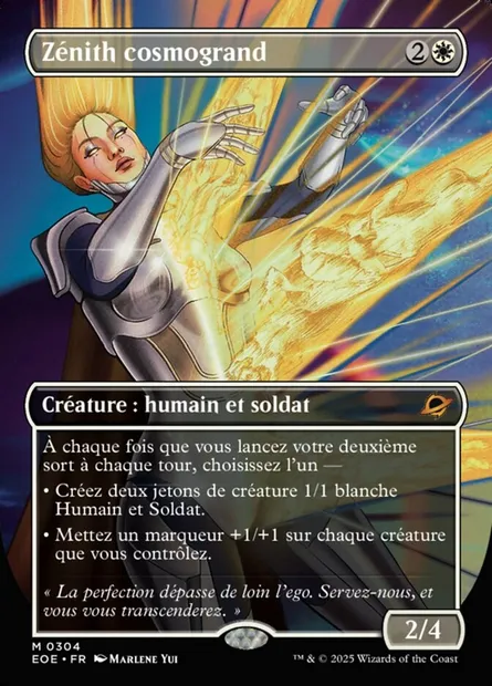 Zénith cosmogrand, carte Magic EOE 304 — extension Edge of Eternities