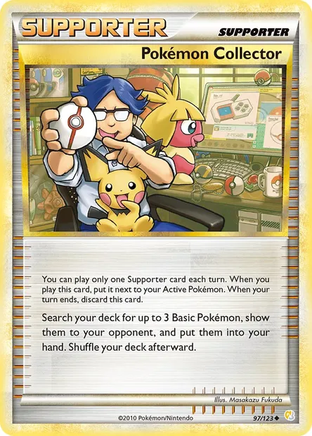 Pokémon Collector, Pokémon card HS 97 — HeartGold SoulSilver set