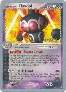 Kaorine de Team Magma, carte Pokémon WCD04 008 — extension World Championship Decks 2004