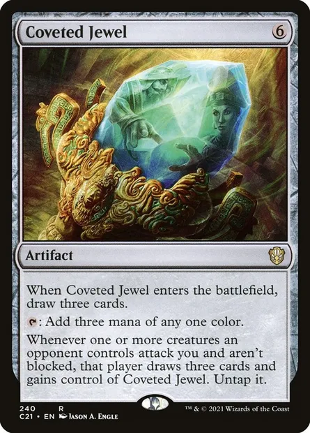 Coveted Jewel, Magic card C21 240 — Commander 2021 set