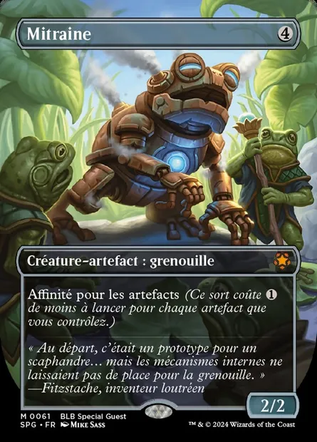 Mitraine, carte Magic SPG 61 — extension Special Guests
