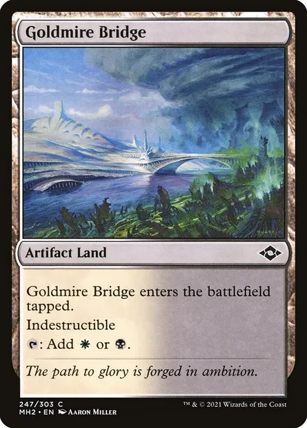 Goldmire Bridge, Magic card MH2 247 — Modern Horizons 2 set