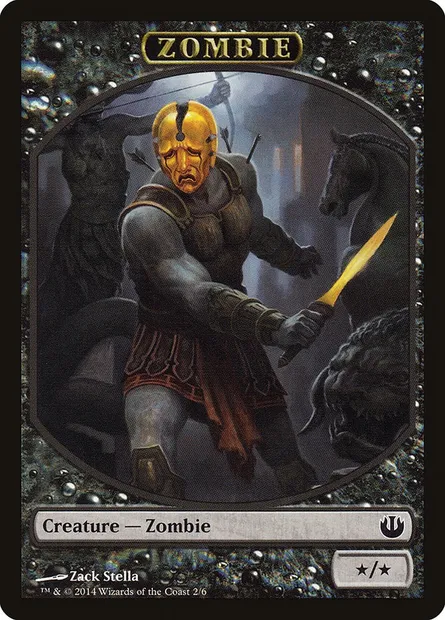 Zombie, Magic card TJOU 2 — Journey into Nyx Tokens set