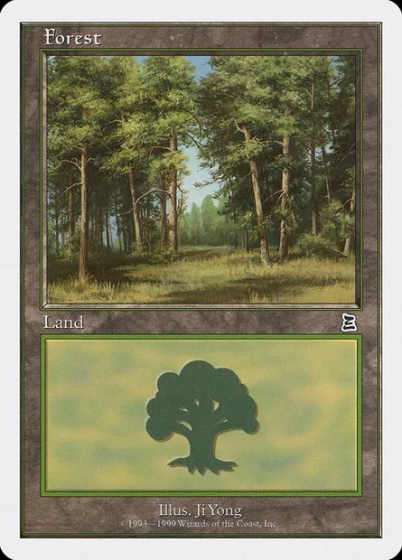 Forêt, carte Magic BRB 107 — extension Battle Royale Box Set