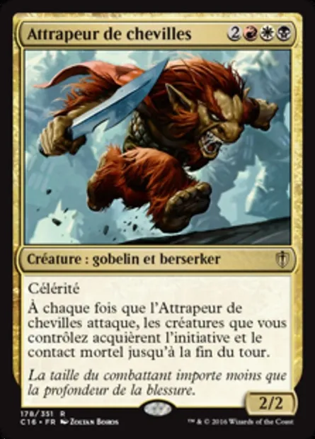 Attrapeur de chevilles, carte Magic C16 178 — extension Commander 2016